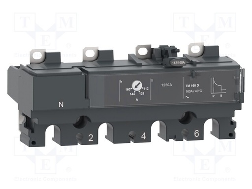 [MEGC166TM160] DECLENCHEUR 4P NSX160F WITHOUT TRIP UNIT COMPACT CI C16F4