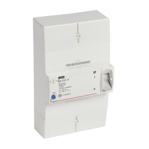 [LEG401011] DISJ. BRANCH. 4P 30/60A 500MA