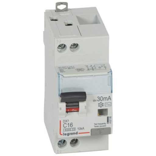 [LEG410785] DX3 1P+NG C16 6/10K AC 30MA