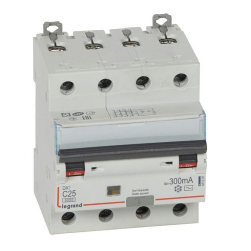 [LEG411207] DX3 4P C25 6000A AC 300MA 4M