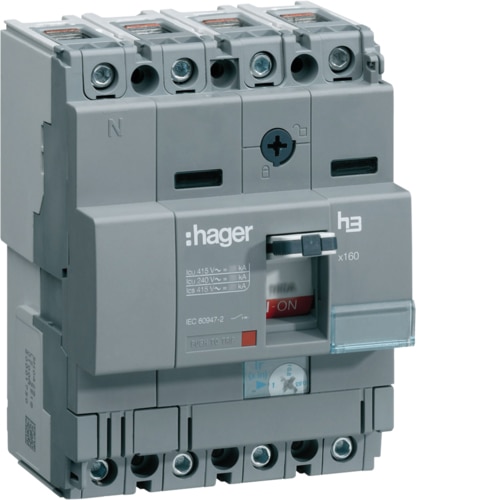 [HAGHDA064U] Disjoncteur X160 4P 18kA 40-50-63A