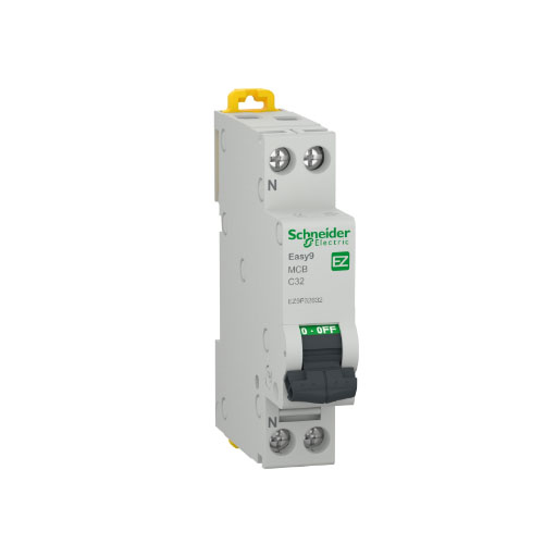 [MGEZ9P32632] EASY9 MCB XP 1P+N 4500 C CURVE 32A PHASE NEUTRE