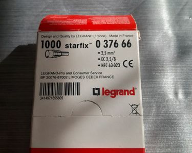 [LEG37666] EMBOUT DIAM. 2.5 MM2  GRIS