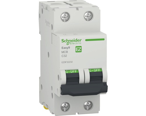 [MGEZ9F32232] Easy9 MCB XP2P 4500 A C Curve 32A Disjoncteur Modulaire