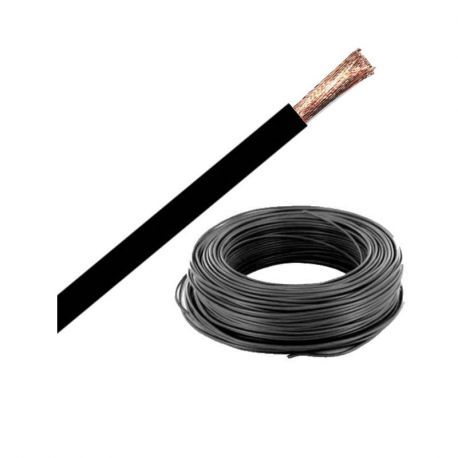 [FIVK4NR] FIL HO7VK SOUPLE 4 mm2 NOIR 100M