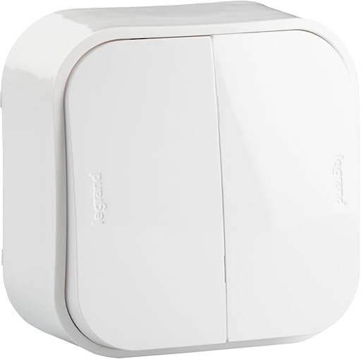 [LEG782406] FORIX DOUBLE VA ET VIENT 10AX BLANC UV/1