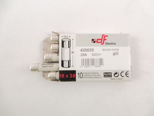 [SOF420025] FUSIBLE 10X38gl 25A
