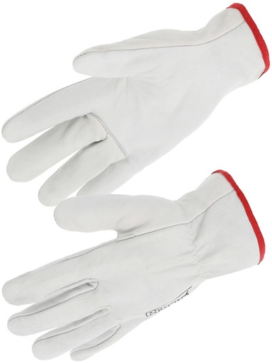 [SIN50FT10] GANT FLEUR BOVIN TAILLE 10