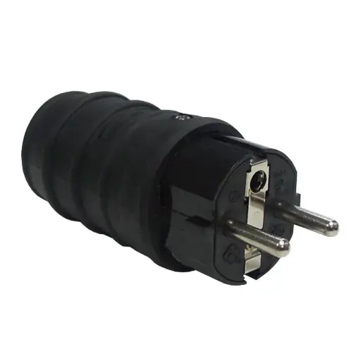 [KAN4863] Fiche mobile droite 2P+T 16 A IP44