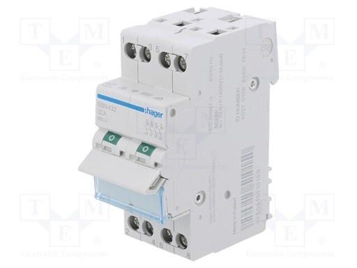 [HAGSBN432] Interrupteur 4X32A NG