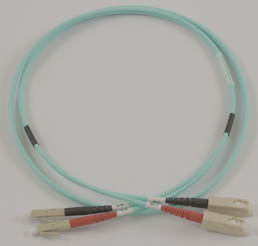 [CAEJLCSC2DOM3] JARRETIERE DPLX OM3 LC/SC 2M