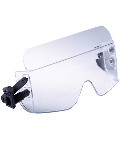 [SINLUNIRIS2] LUNETTE ANTIRAYURE INCOLORE INTEGREE POUR CASQUE IRIS