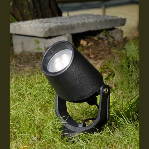 [FUM1M2001AXU1L] MINITOMMY EL SPIKE NOIR SATIN LED GU10 4.5W 4K