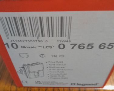[LEG76565] MOSAIC RJ45 C6 FTP 2 M MOSAIC