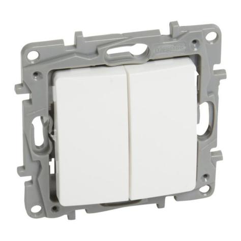 [LEG764502] NILOE DOUBLE VA ET VIENT 10AX BLANC