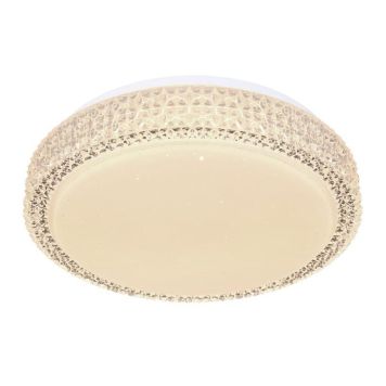 [CEN41749-12] PLAFONNIER METAL BLANC 1XLED