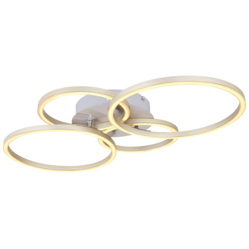 [CEN67233-40N] PLAFONNIER METAL NICKEL MAT 1XLED