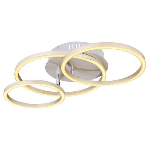 [CEN67233-30N] PLAFONNIER METAL NICKEL MAT 1XLED30W 230V