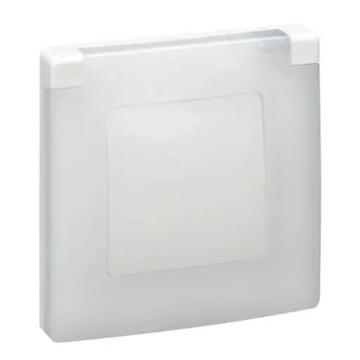 [LEG665000] Niloé 1-Gang Cover Plate IP44 IK07 Pur Finish