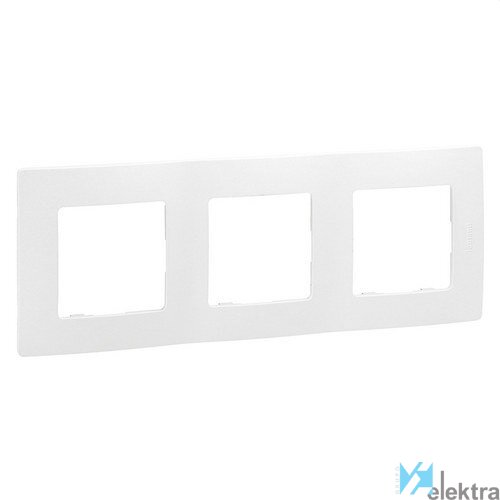 [LEG665003] PLAQUE TRIPLE  71 BLANC UV/1