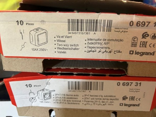 [LEG69731] PLEXO 2P+T F/B GRIS SAILLIE UV/1
