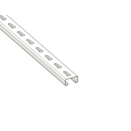 [OBP112163] RAIL 21 TROUS DE SERRURE 3ML EPAISSEUR 2.0 PU/PIECE