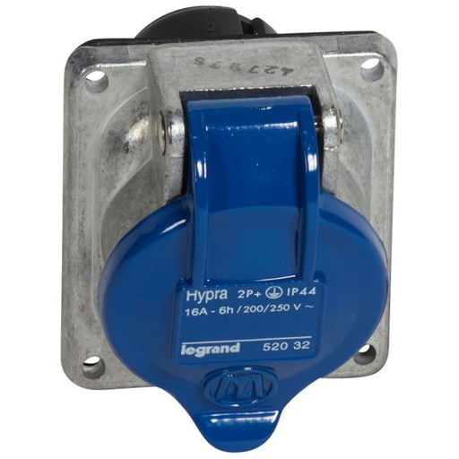 [LEG052032] S. TAB 16A 2P+T 220V MET IP44