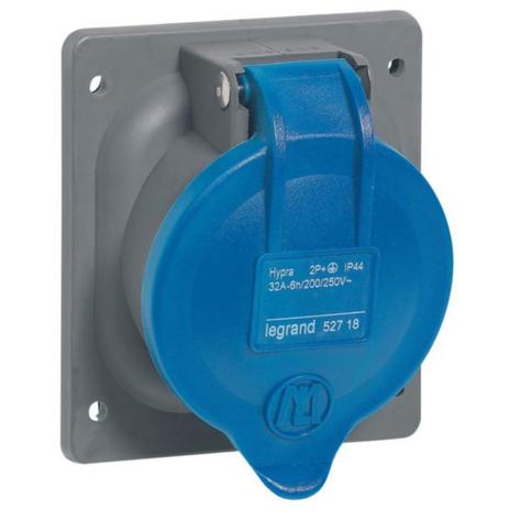 [LEG52718] S.EU 32A 2P+T 230V PLAST 44