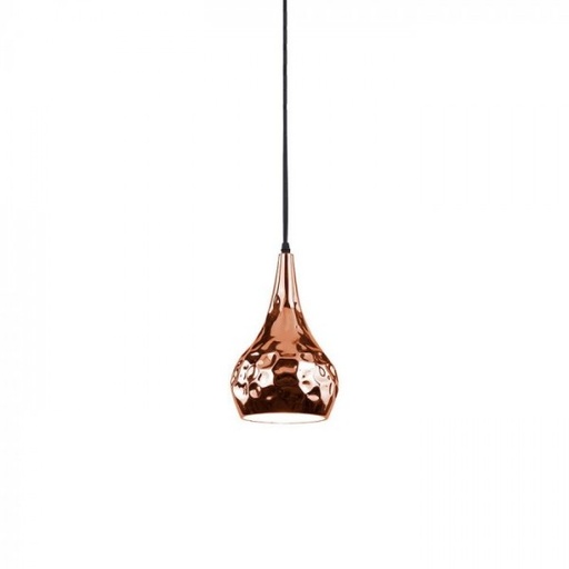[VTA3708] SUSPENSION AMPOULE 1x E27 CHROME DIAM 160mm/H1300mm