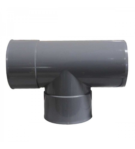 [BAT17137] TE PVC DE 100 MM 87°