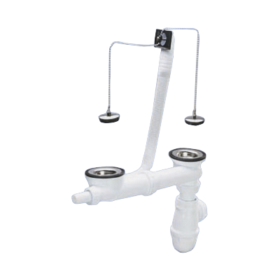 [BMB214690] VIDAGE COMPLET+SIPHON EV.INOX 2C