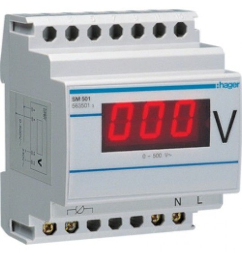 [HAGSM501] VoltmÞtre digital 500V