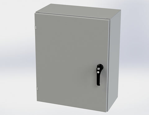[MEGNSYCRN108300] COFFRET ACIER Porte pleine 1000x800x300 CRN UV/1 