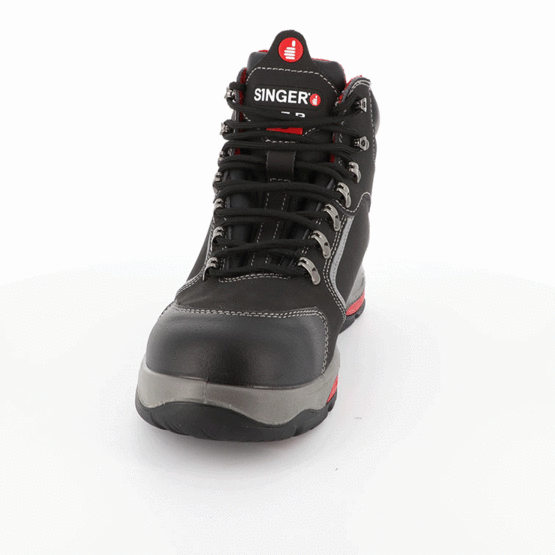 [SINMILAN] CHAUSSURES HAUTES CUIR NUBUCK. S3L HRO FO SR