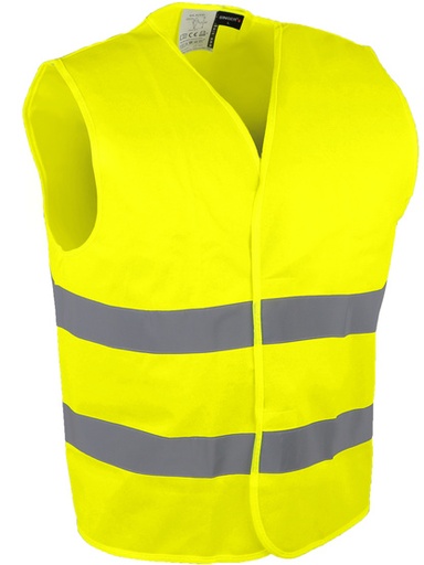 [SINGILAT3XL] Gilet haute visibilité polyester 120 g/m² jaune 3XL
