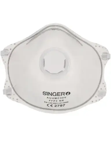 [SINAUUMC30V] MASQUE ANTI-POUSSIERE FFP3+VALVE BOITE DE 10 PU/PIECE