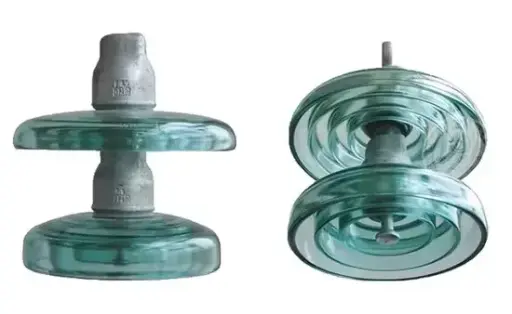 [RET1508BZ] ISOLATEUR EN VERRE DIAM 175MM CHAINE DE 2