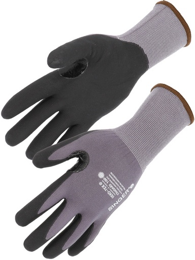 [SINNYMFOR03T9] Gants nitrile mousse sans picot dos aéré T9