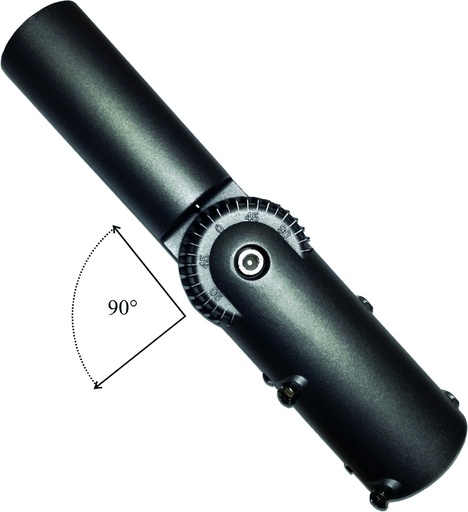 [OPT9119] Adaptateur 60x60 mm Angle réglable 90º POUR BRIDGELUX 3030