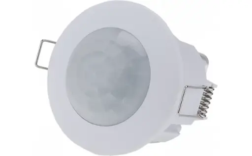 [OPT7317] Détecteur de mouvement LED PIR 360° 300W LED IP20  ENCASTRE