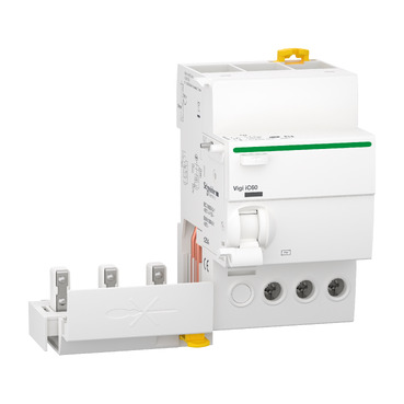 [MEGA9Q11325] Acti9 Vigi iC60 - Bloc diff 400Vca (Ph/Ph) - 3P - 25A - 30mA - Type AC