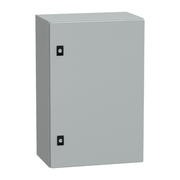 [MEGNSYCRN64250P] Spacial CRN - coffret acier avec platine - H600xL400xP250mm - châssis plein