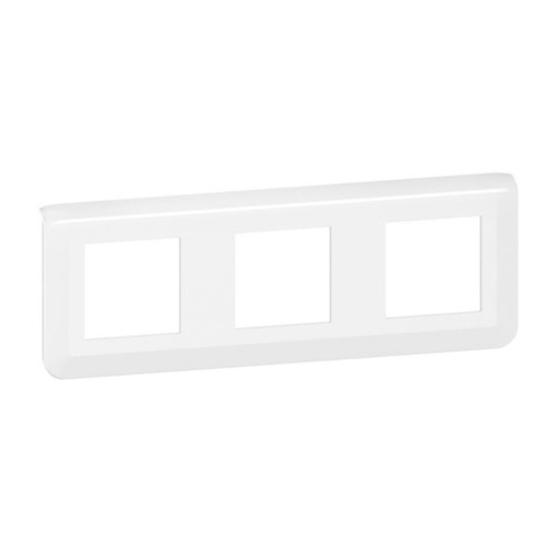 [LEG277806L] Plaque de finition horizontale Mosaic 3x2 modules Blanc