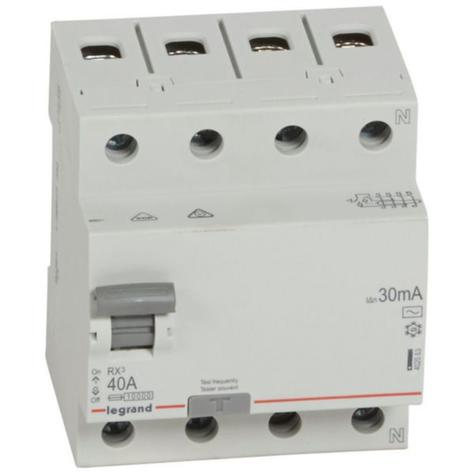 [LEG402063] Disjoncteur différentiel RX³ 4P 40A 30mA AC