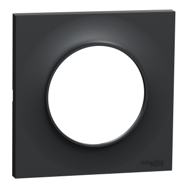 [MEGS540702] Odace Styl - plaque 1 poste anthracite 