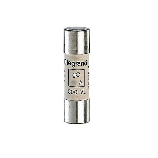 [LEG014540] Cartouche industrielle cylindrique typegG 14x51mm avec percuteur - 40A