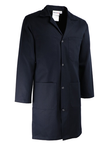 [SINLABBLUETM] Blouse de travail 100 % coton 300 g/m² bleu marine M