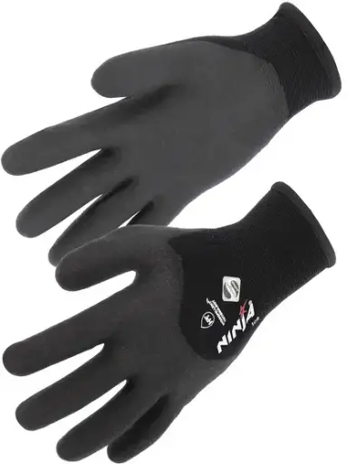 [SINNI10T10] Gants NINJA thermique spécial froid 3/4 enduit T10