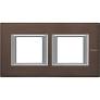 [LEGHA4802M2HBR] AXOLUTE - PLAQUES HORIZONTAL 2X2 MODULES BRONZE