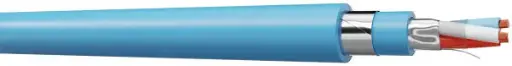 [CAE01IT09EGFA] CABLE INSTRUM 1T0.9 EGFA BLEU ECRAN GEN ARME ACIER T1000